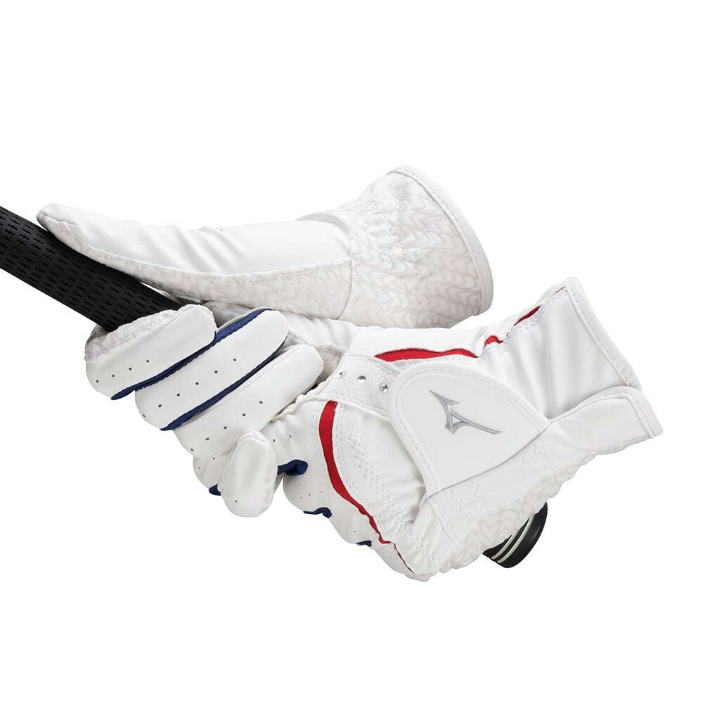 Mizuno W-Grip Ladies Golf Glove (Pair, Both Hands)