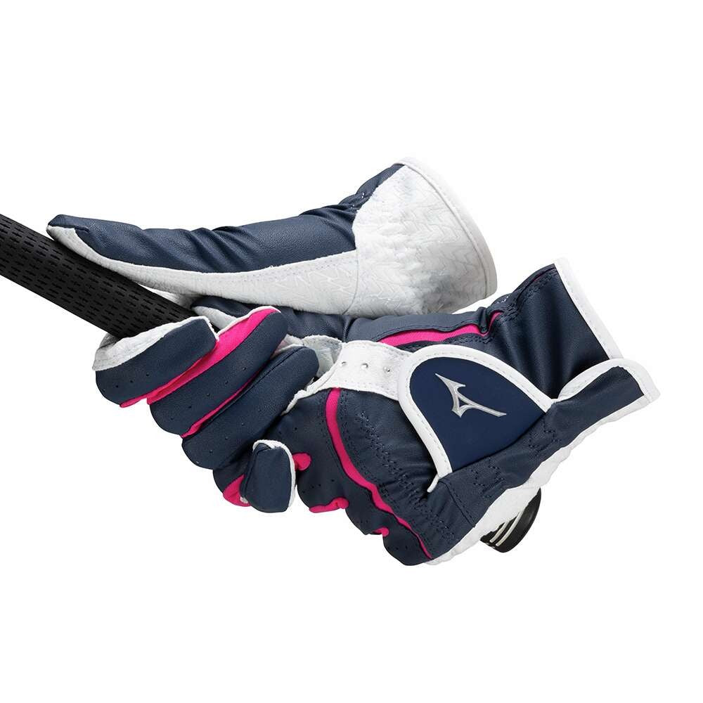 Mizuno W-Grip Ladies Golf Glove (Pair, Both Hands)