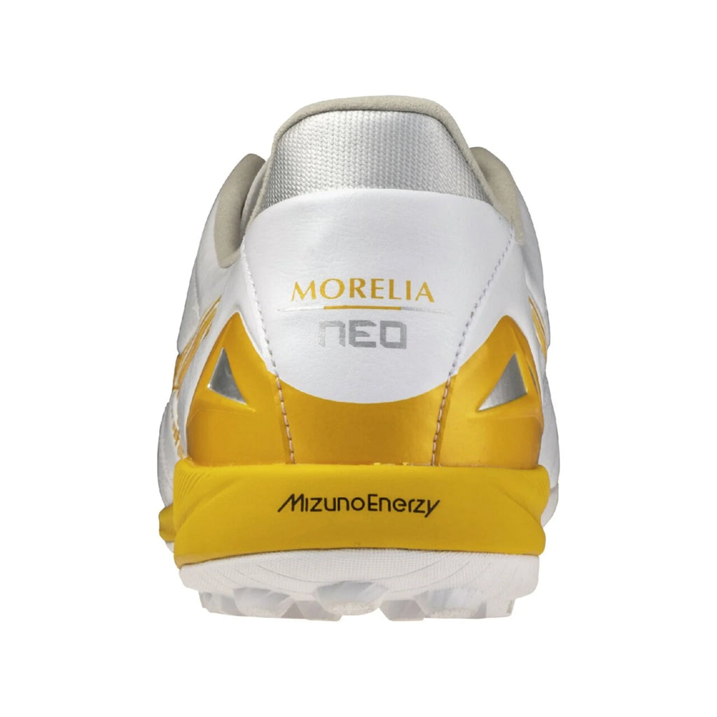 Mizuno Morelia Neo IV Pro AS - White Gold Low turf