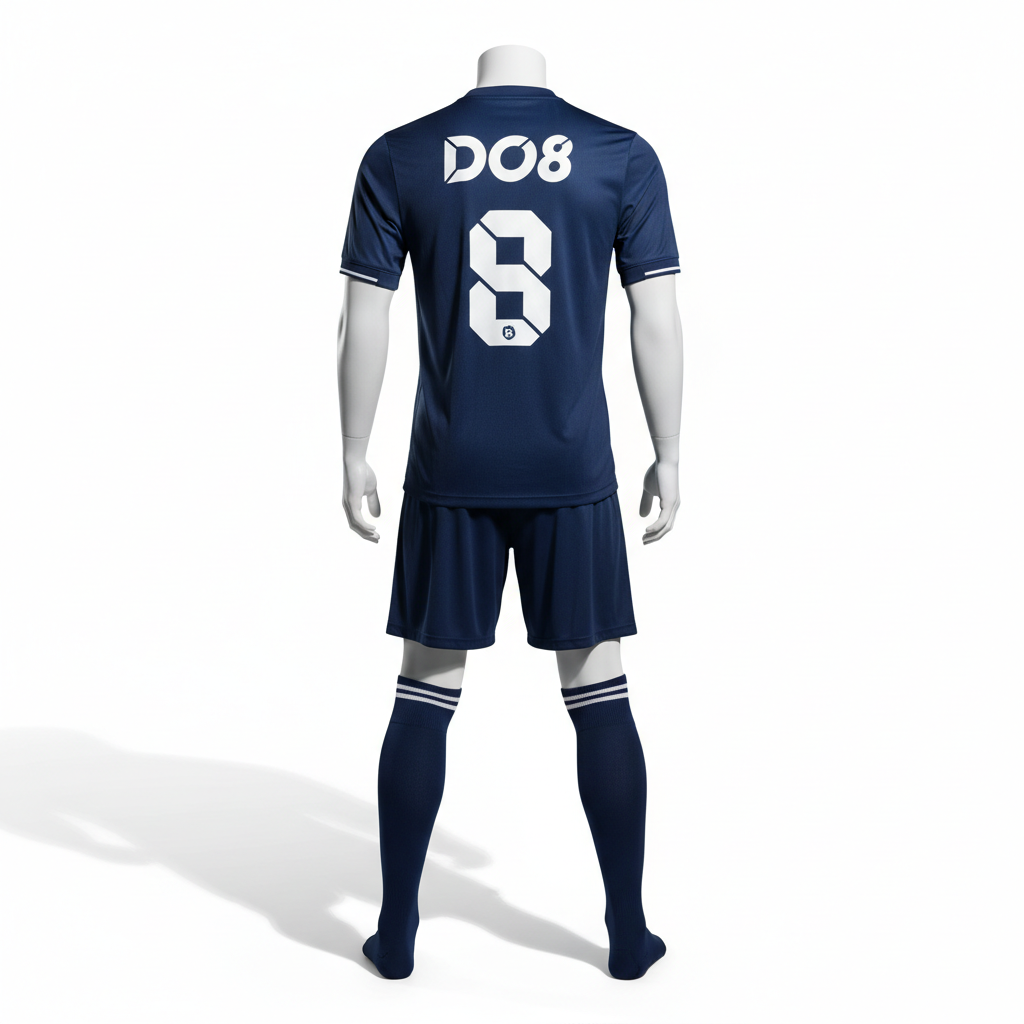 Navy Kit Back View